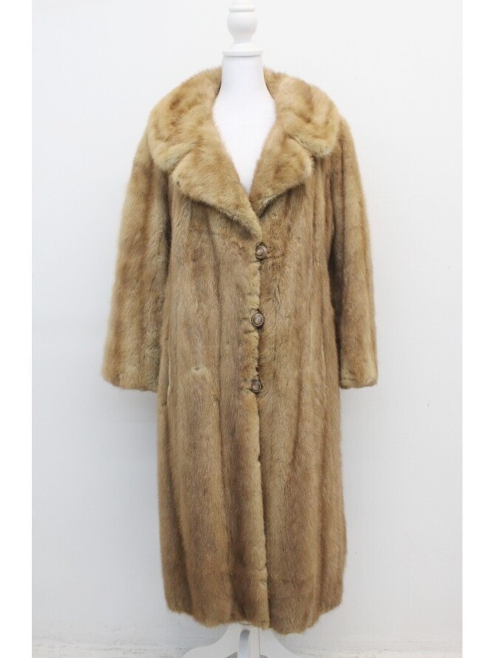 SCRAP ITEM: CANADIAN PASTEL MINK FUR COAT JACKET WOMEN WOMAN SIZE N/A